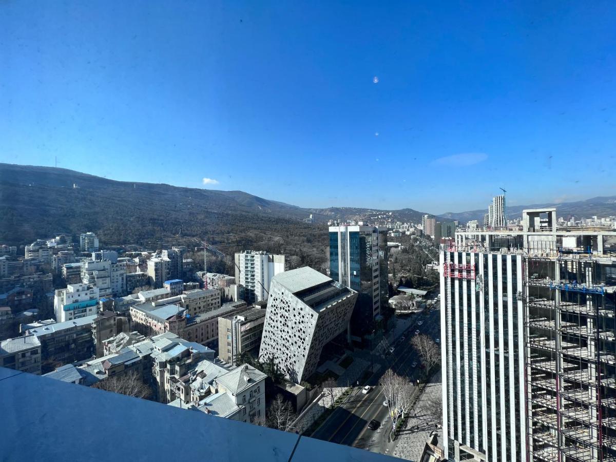 Apartment In Axis Towers, Tbilisi Business Center 외부 사진