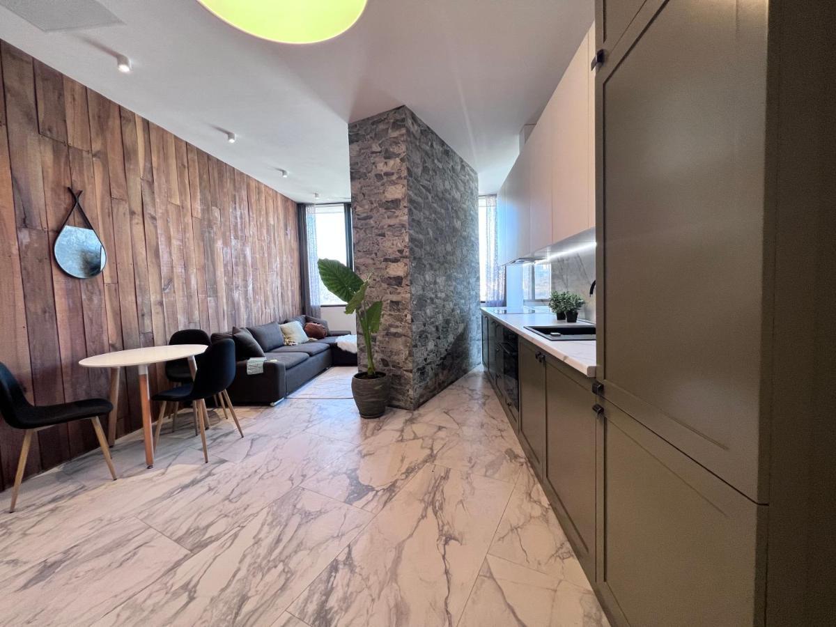 Apartment In Axis Towers, Tbilisi Business Center 외부 사진