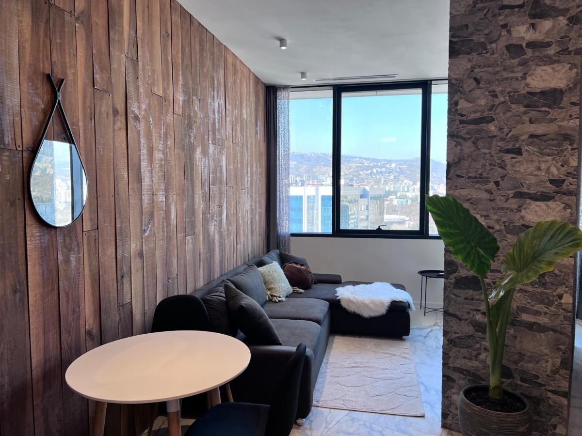 Apartment In Axis Towers, Tbilisi Business Center 외부 사진